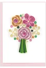 Quilling Cards Bouquet Quill Mini Card