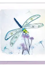 Quillin Cards Emperor Dragonfly Quill Card
