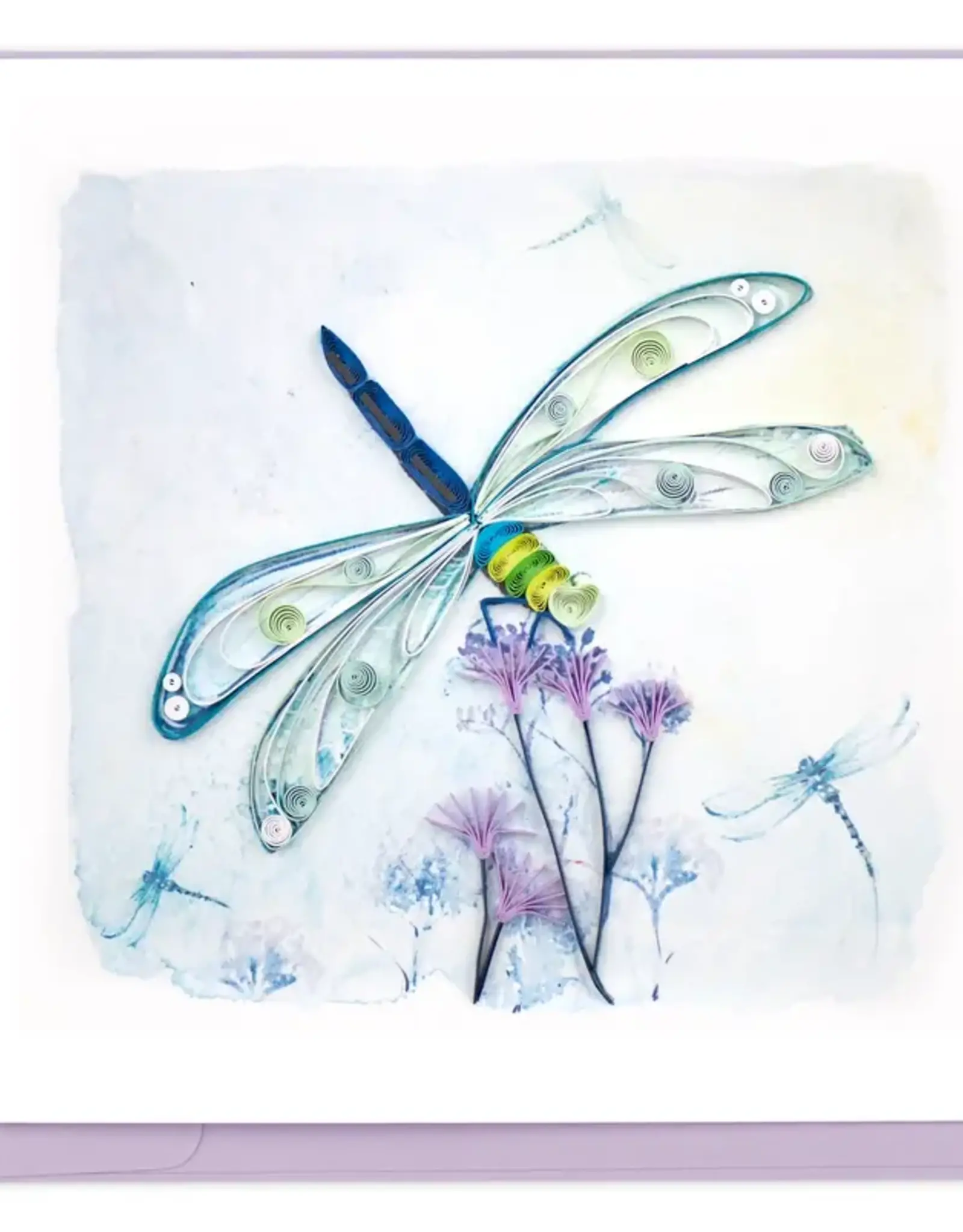 Quilling Cards Emperor Dragonfly Quill Card