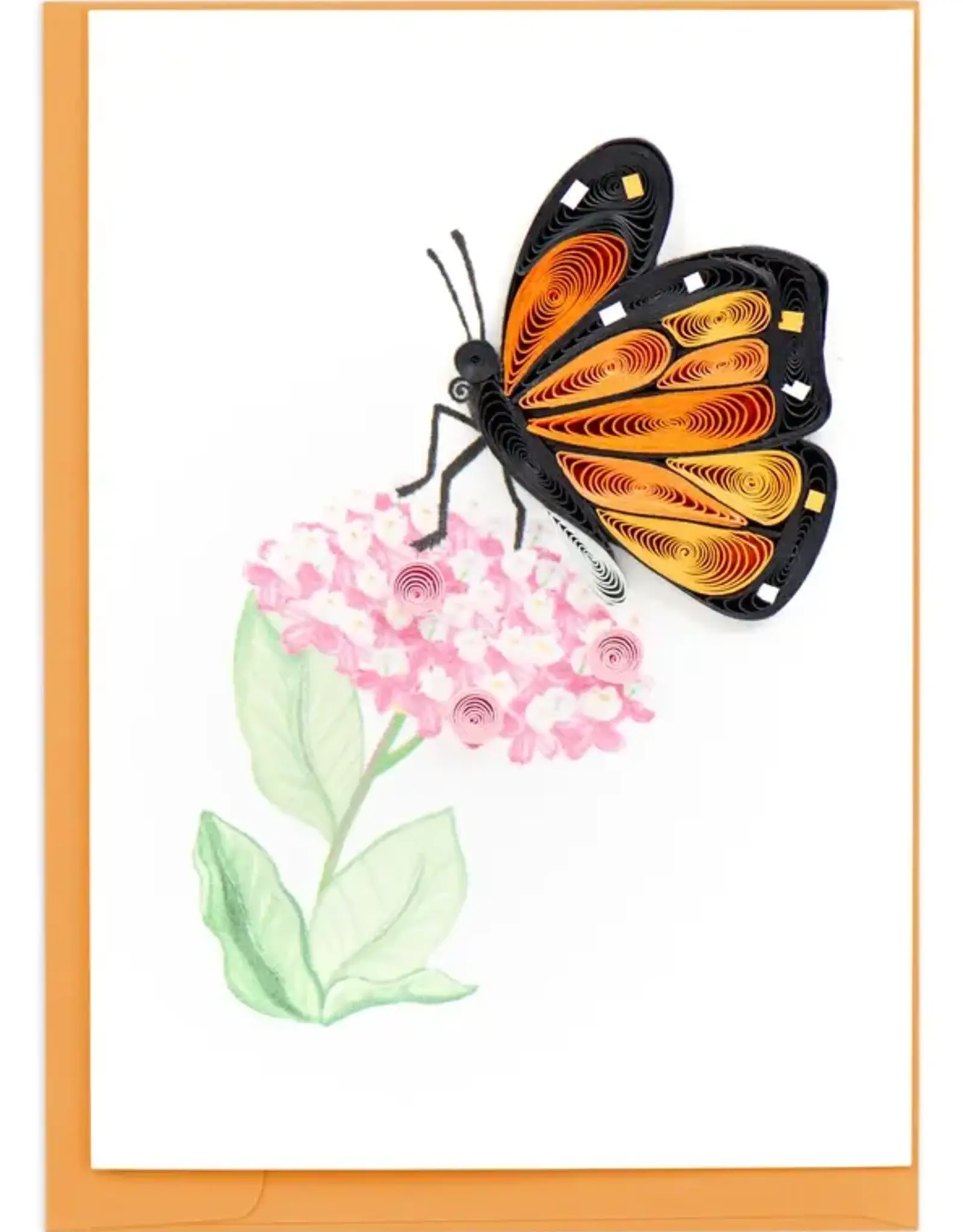 Quilling Cards Monarch Butterfly Quill Mini Card