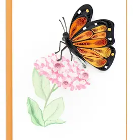 Quilling Cards Monarch Butterfly Quill Mini Card