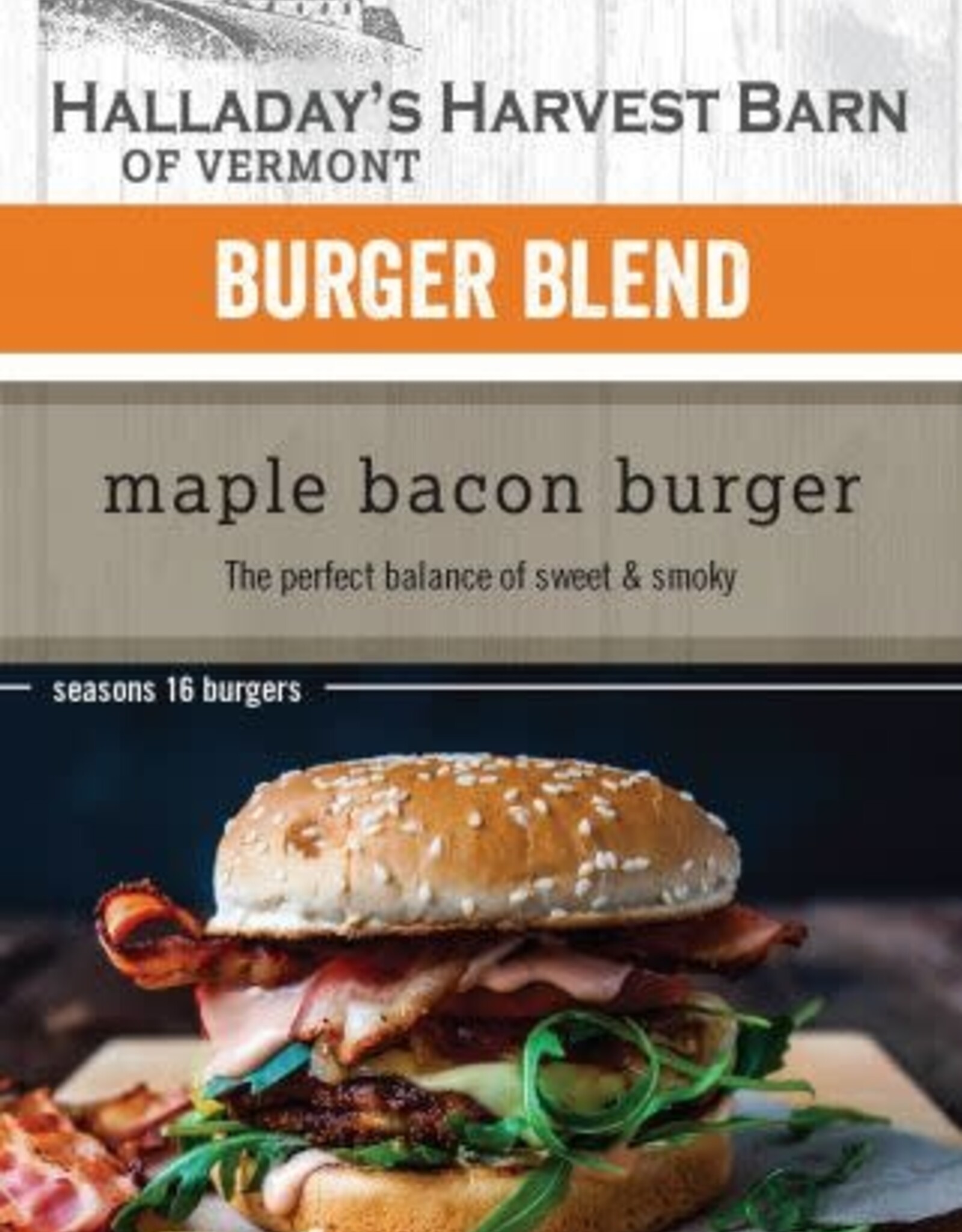 Halladay's Harvest Barn Maple Bacon Burger Blend