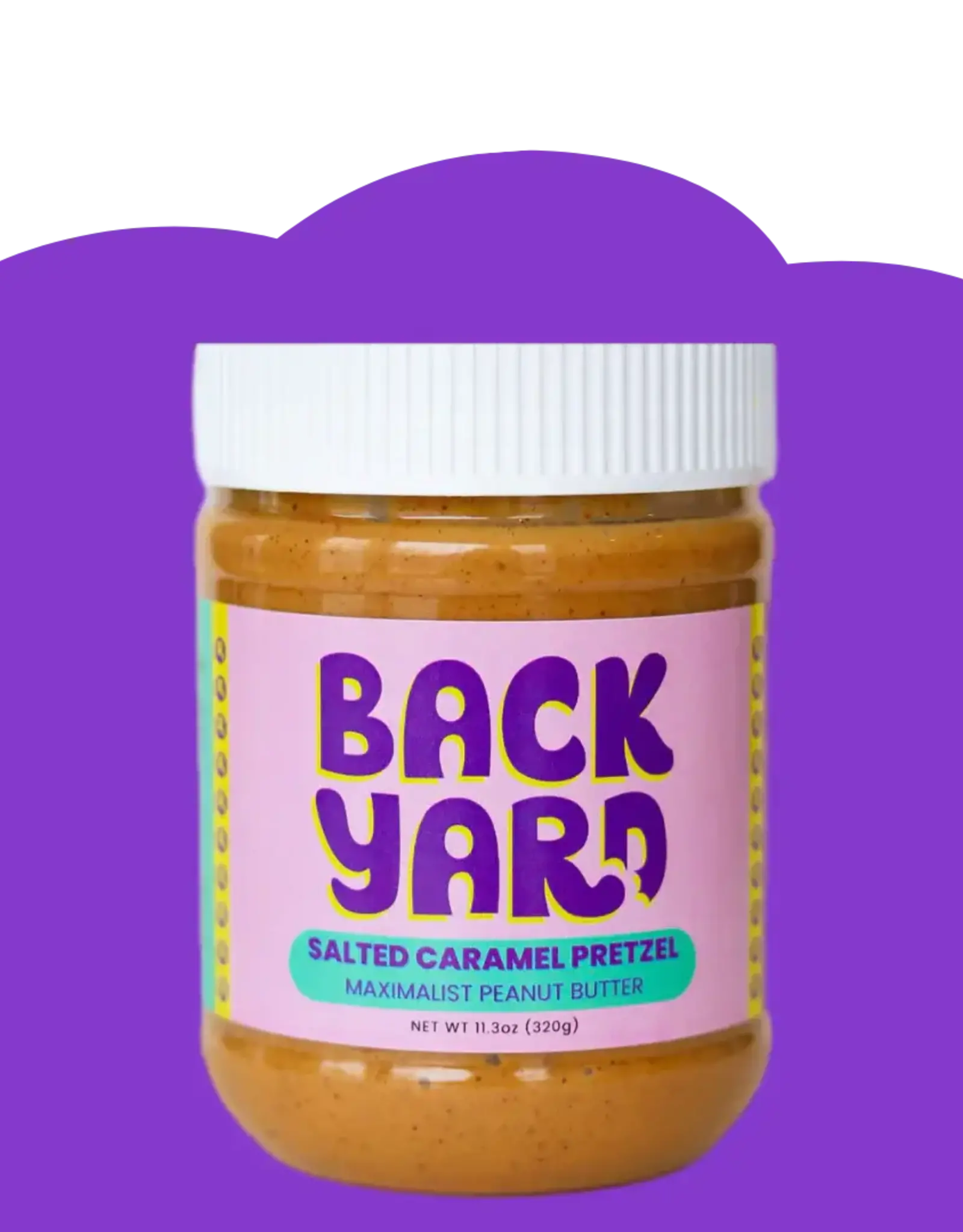 Backyard Maximalist Peanut Butter Salted Caramel Pretzel Peanut Butter