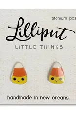 Lilliput Candy Corn Earrings
