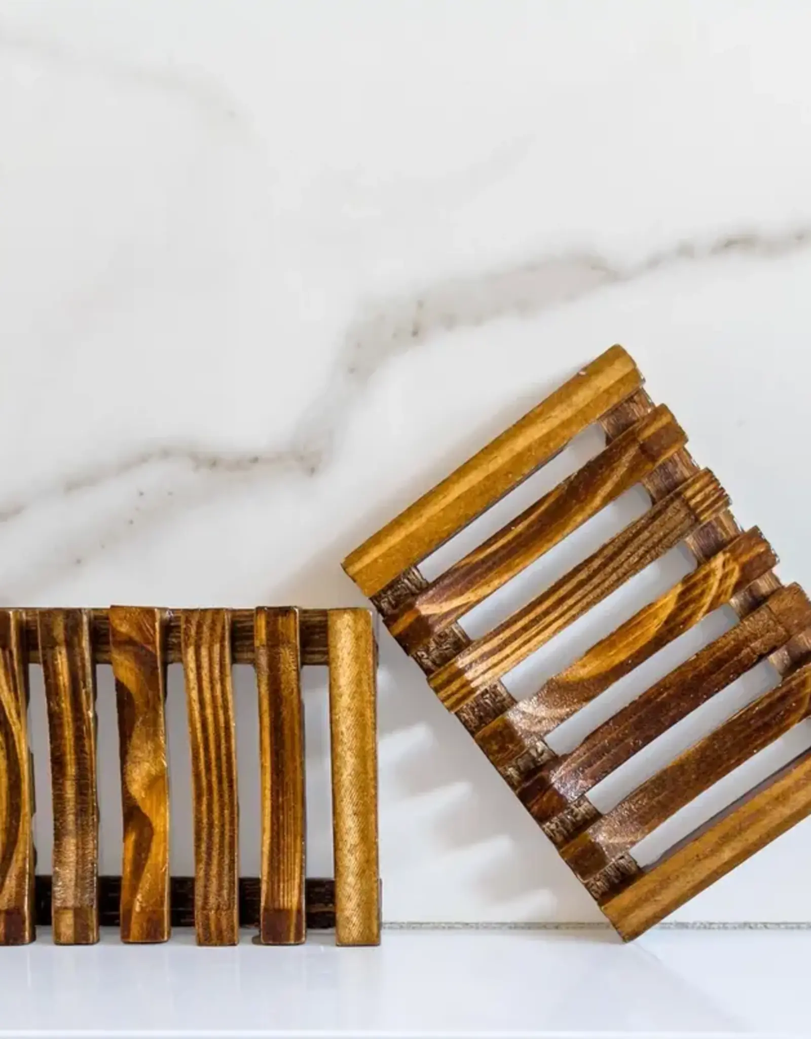 Center Street Soap Co Pinewood Soap Dish