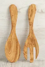 Verve Culture Olivewood Salad Server Set