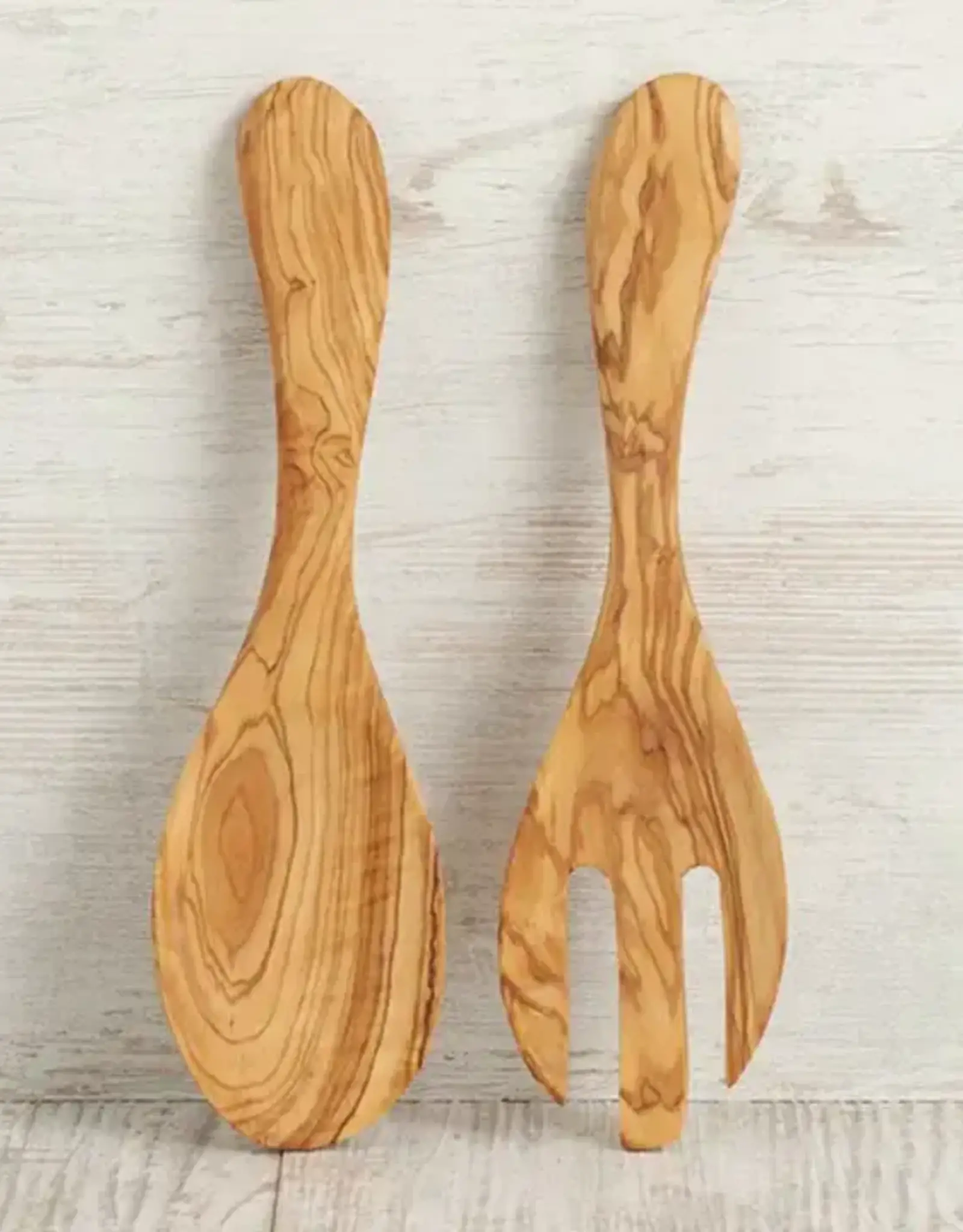 Verve Culture Olivewood Salad Server Set