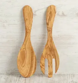 Verve Culture Olivewood Salad Server Set
