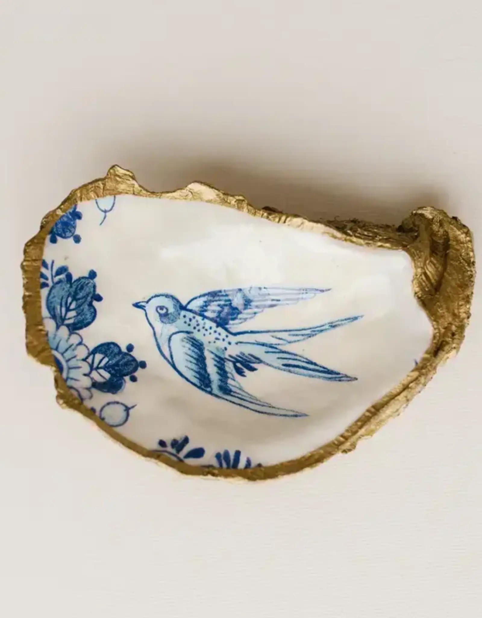 Grit + Grace Oyster Dish - Blue Bird