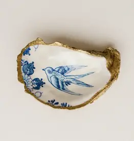 Grit + Grace Oyster Dish - Blue Bird