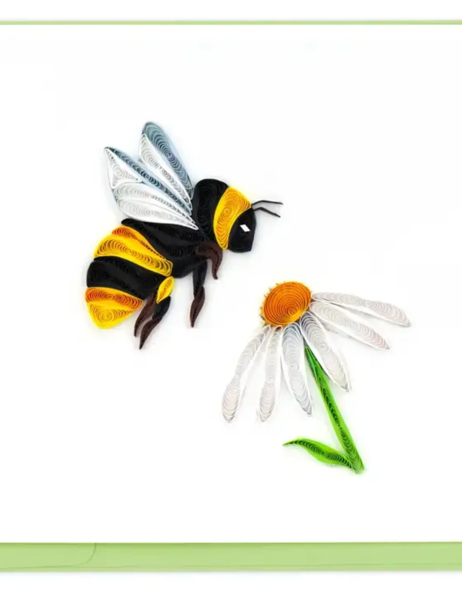 Quillin Cards Bumble Bee Quill Card