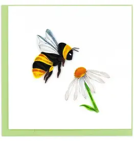 Quillin Cards Bumble Bee Quill Card