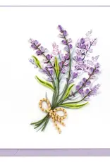 Quilling Cards Lavender Bunch Quill Card