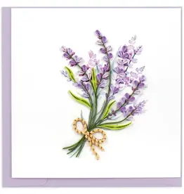 Quillin Cards Lavender Bunch Quill Card