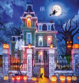 White Mountain Puzzles House of Horror 1000pc Puzzle