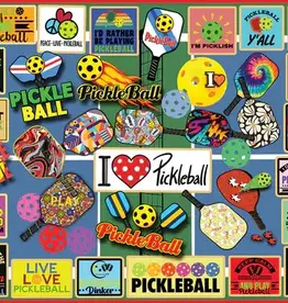 White Mountain Puzzles Pickleball- 1000 pc
