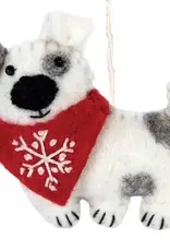 DZI Handmade Snowflake Ornament- Patches