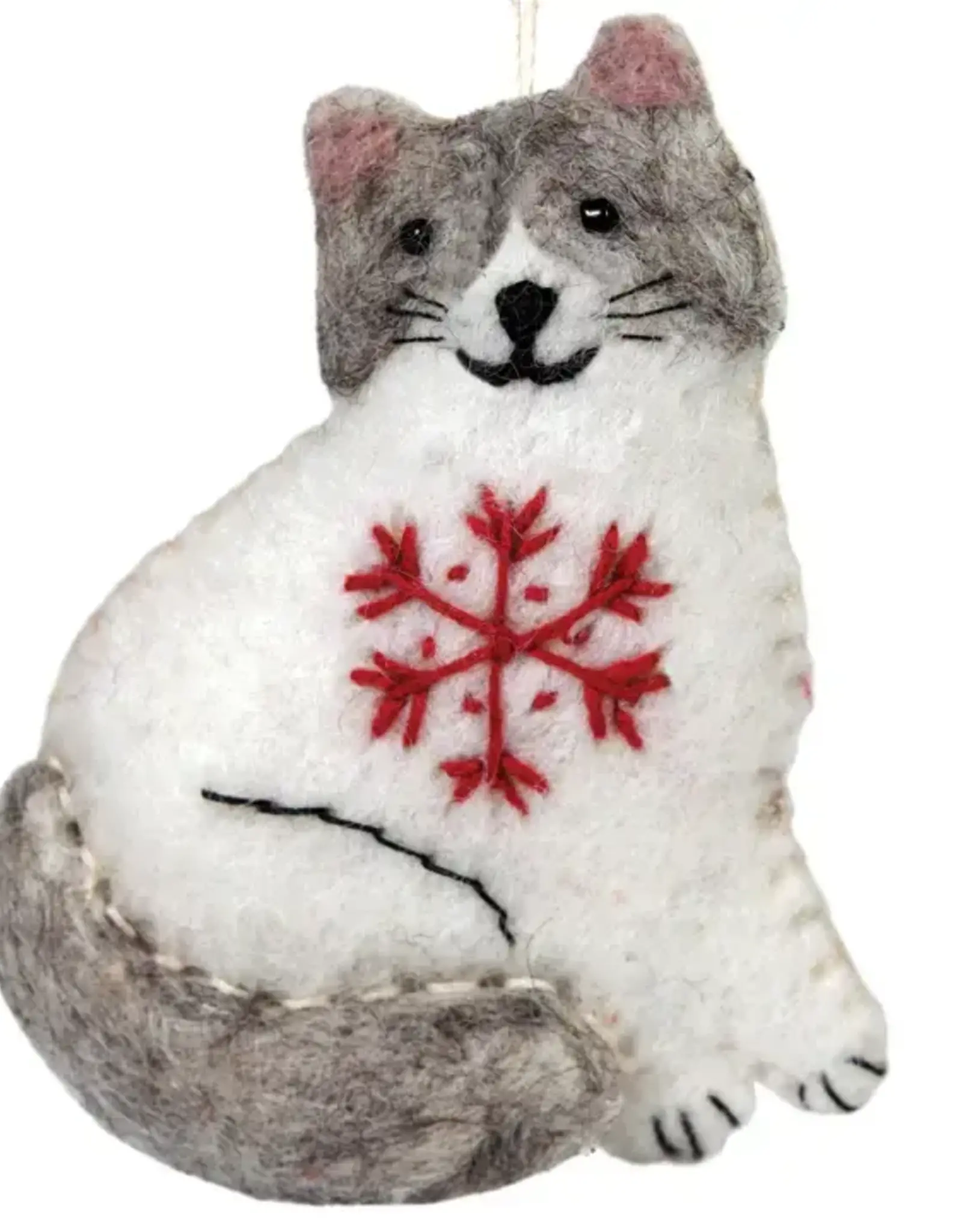 DZI Handmade Snowflake Ornament- Ragamuffin
