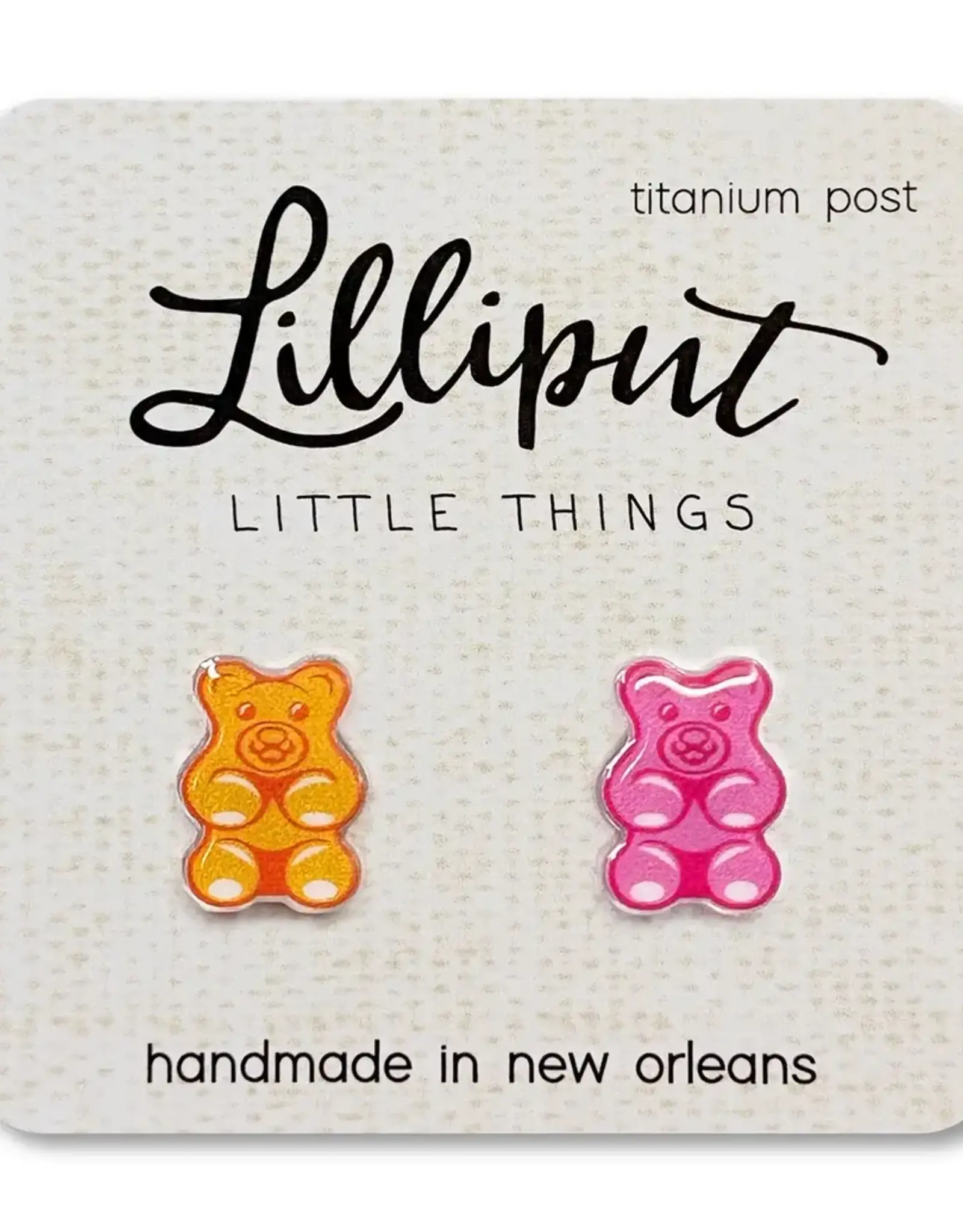 Lilliput Gummy Bear Earrings