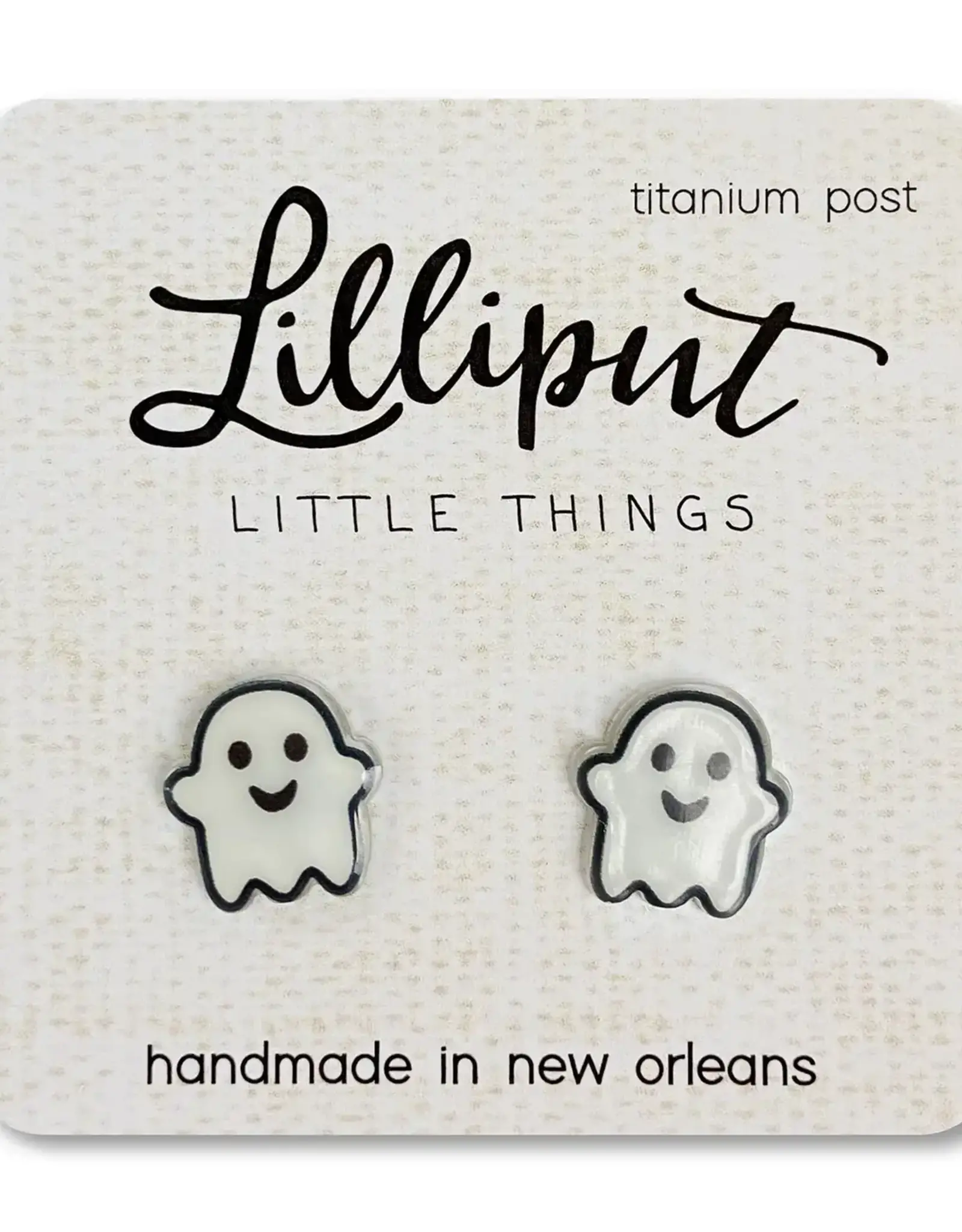 Lilliput Ghost Earrings