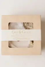 Grit + Grace Oyster Shell Candle - Lavender