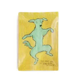Sugarboo & Co. Dancing Dog Plate