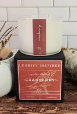 Legrify Cranberry 16oz Classic 2 Wick Soy