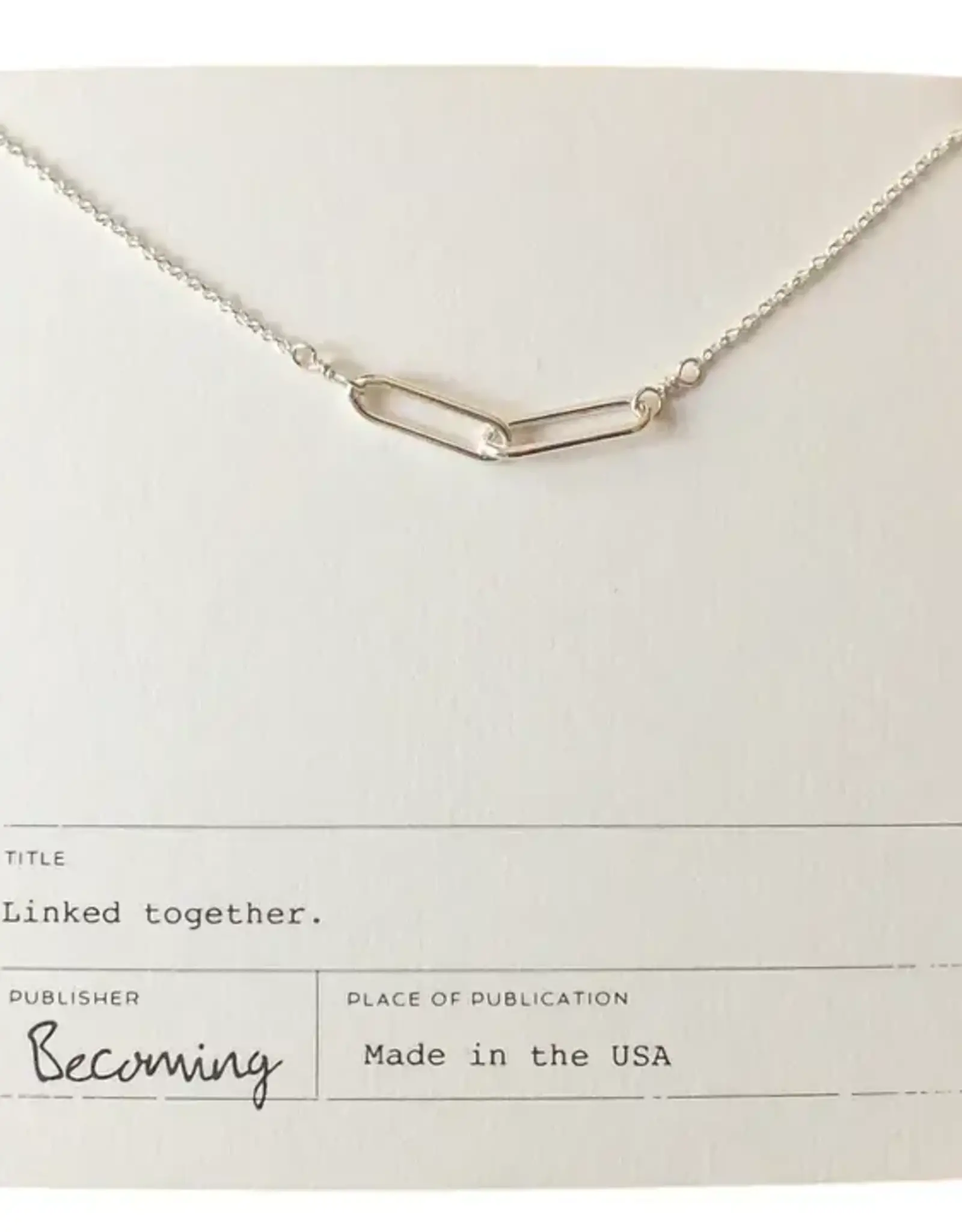 Becoming Jewelry Small Linked Together SS