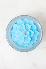 Multifaceted Flower Candle- Hydrangea 8 oz