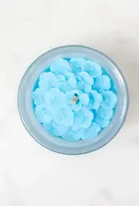 Multifaceted Flower Candle- Hydrangea 2.5 oz