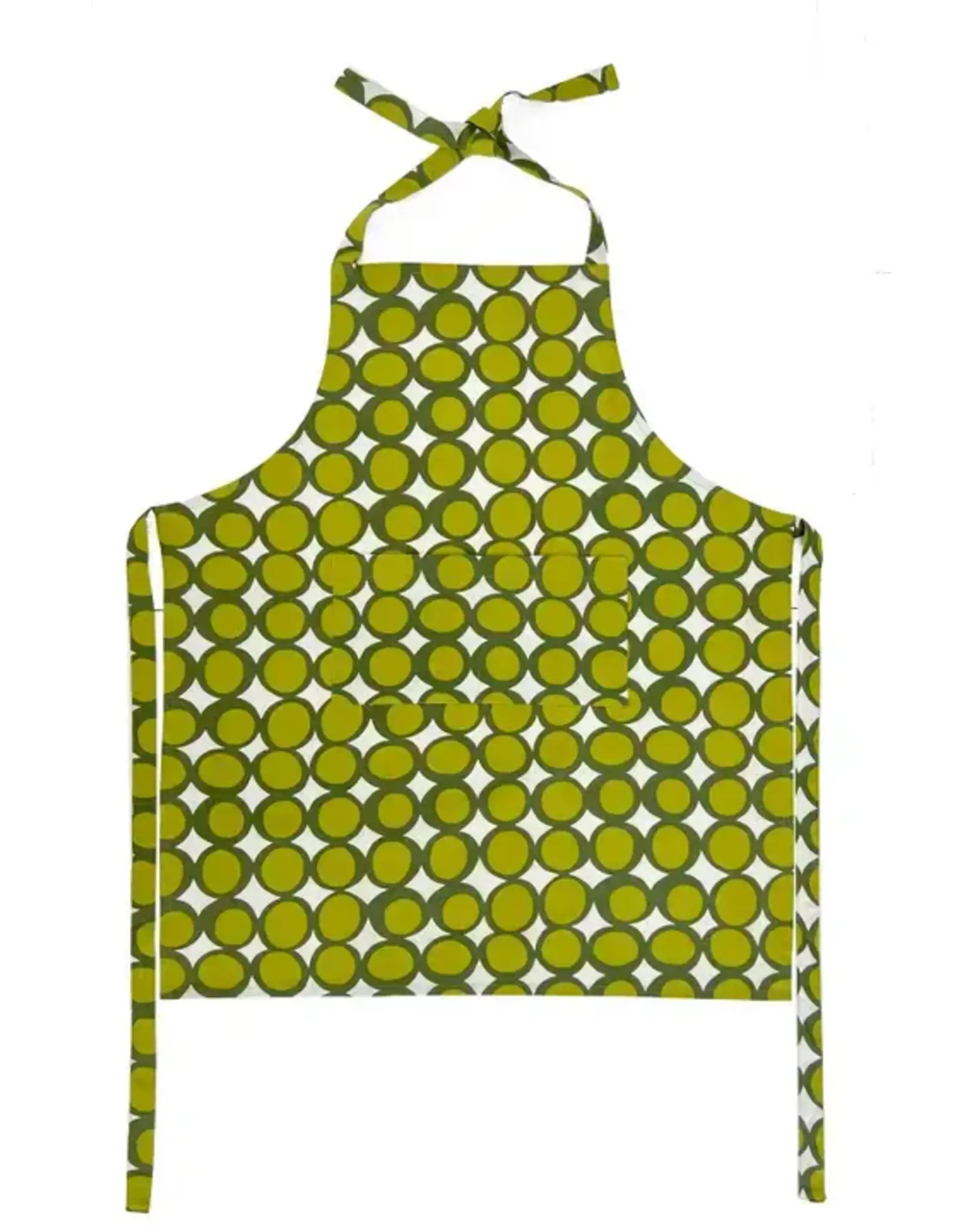 See Design Apron- Color Egg Citron Pine