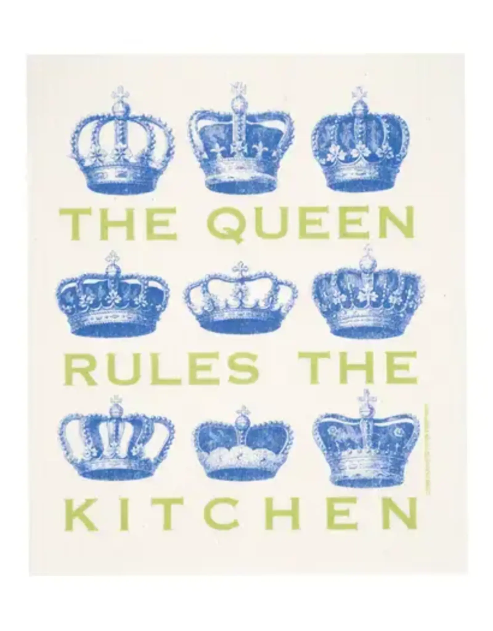 Cose Nuove Dishcloth 8x6.8 - Queen- Blue