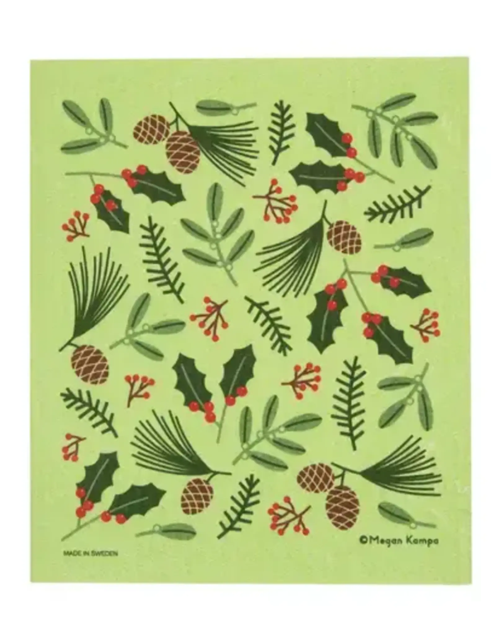 Cose Nuove Dishcloth 8x6.8 - Holiday Foliage