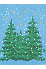 Cose Nuove Dishcloth 8x6.8 - Winter Forest