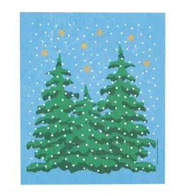 Cose Nuove Dishcloth 8x6.8 - Winter Forest