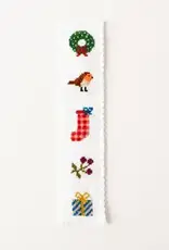 Cotton Clara Cross Stitch Bookmark Kit- Christmas