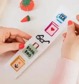 Cotton Clara Cross Stitch Bookmark Kit- For The Reader