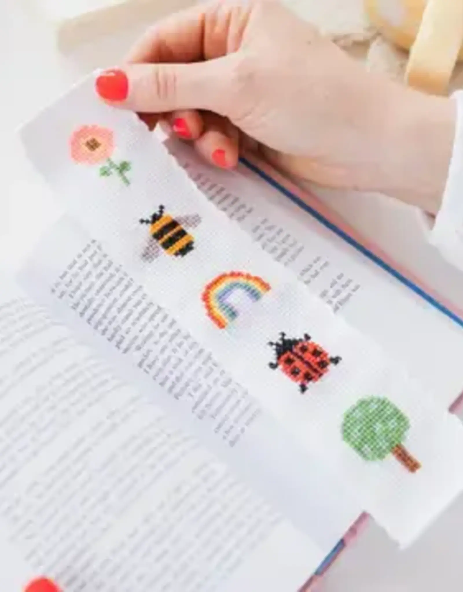Cotton Clara Cross Stitch Bookmark Kit- Nature Lover