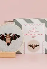 Cotton Clara Cross Stitch Kit- Bat