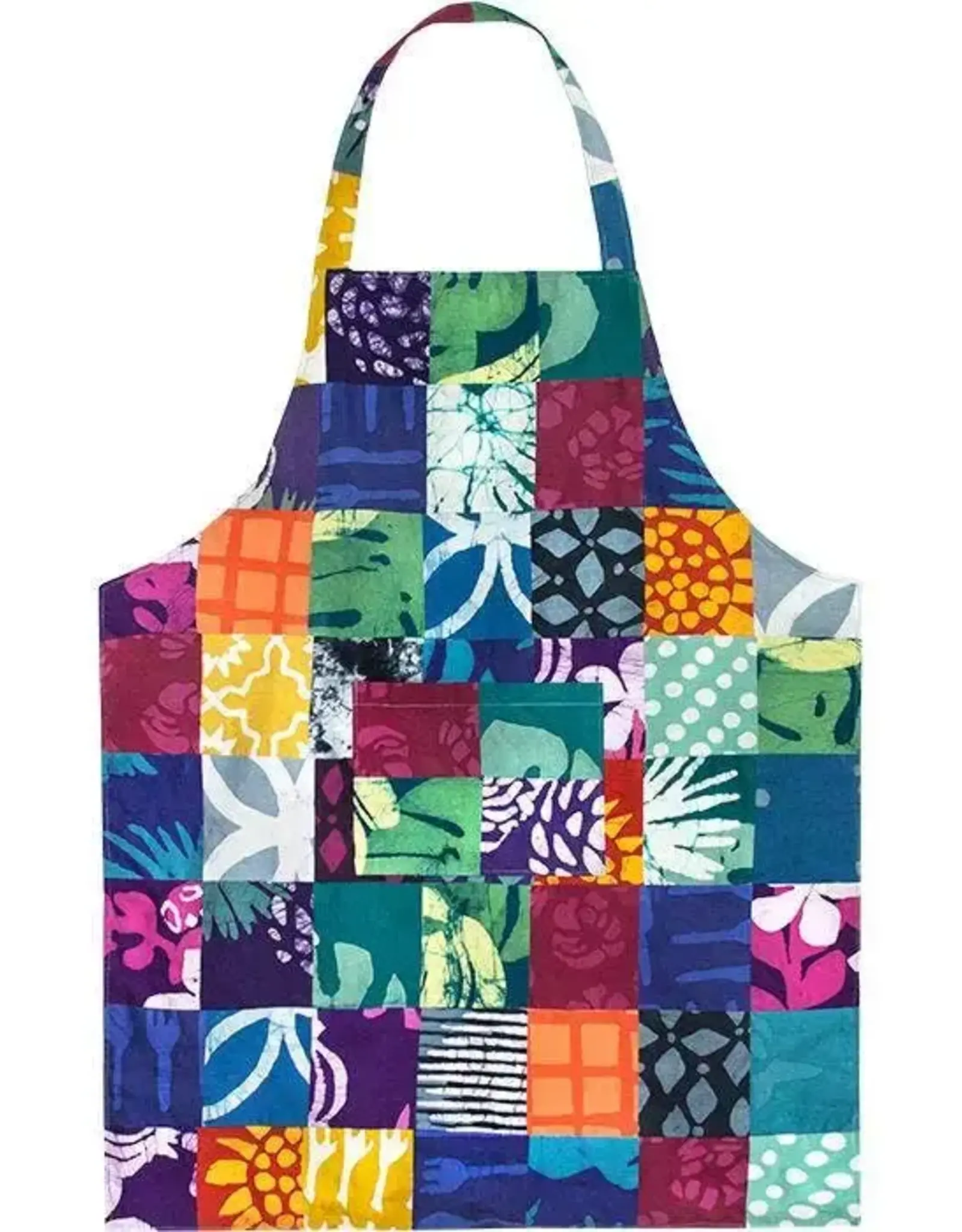 Global Mamas Apron Reversible - Patchwork- Assorted