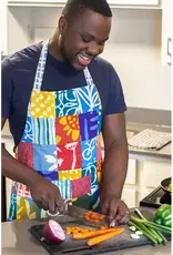 Global Mamas Apron Reversible - Patchwork- Assorted