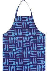 Global Mamas Apron Reversible-  Silverware