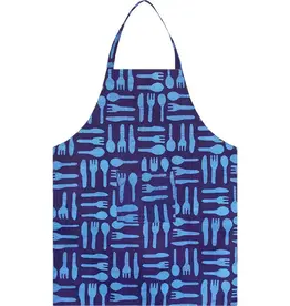 Global Mamas Apron Reversible-  Silverware