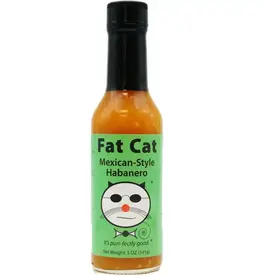 Fat Cat Mexican Style Hot Sauce- 5 oz