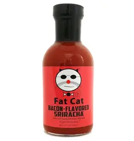 Fat Cat Bacon-Flavored Sriracha- 12 oz