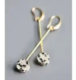 David Aubrey Jewelry HYLE53 Dalmation Earrings