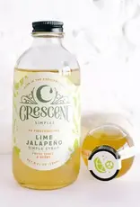 Crescent Simples Lime Jalapeno Simple Syrup 8 oz