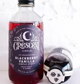 Crescent Simples Blackberry Vanilla Simple Syrup 8 oz