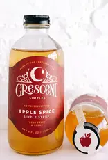 Crescent Simples Apple Spice Simple Syrup 8 oz