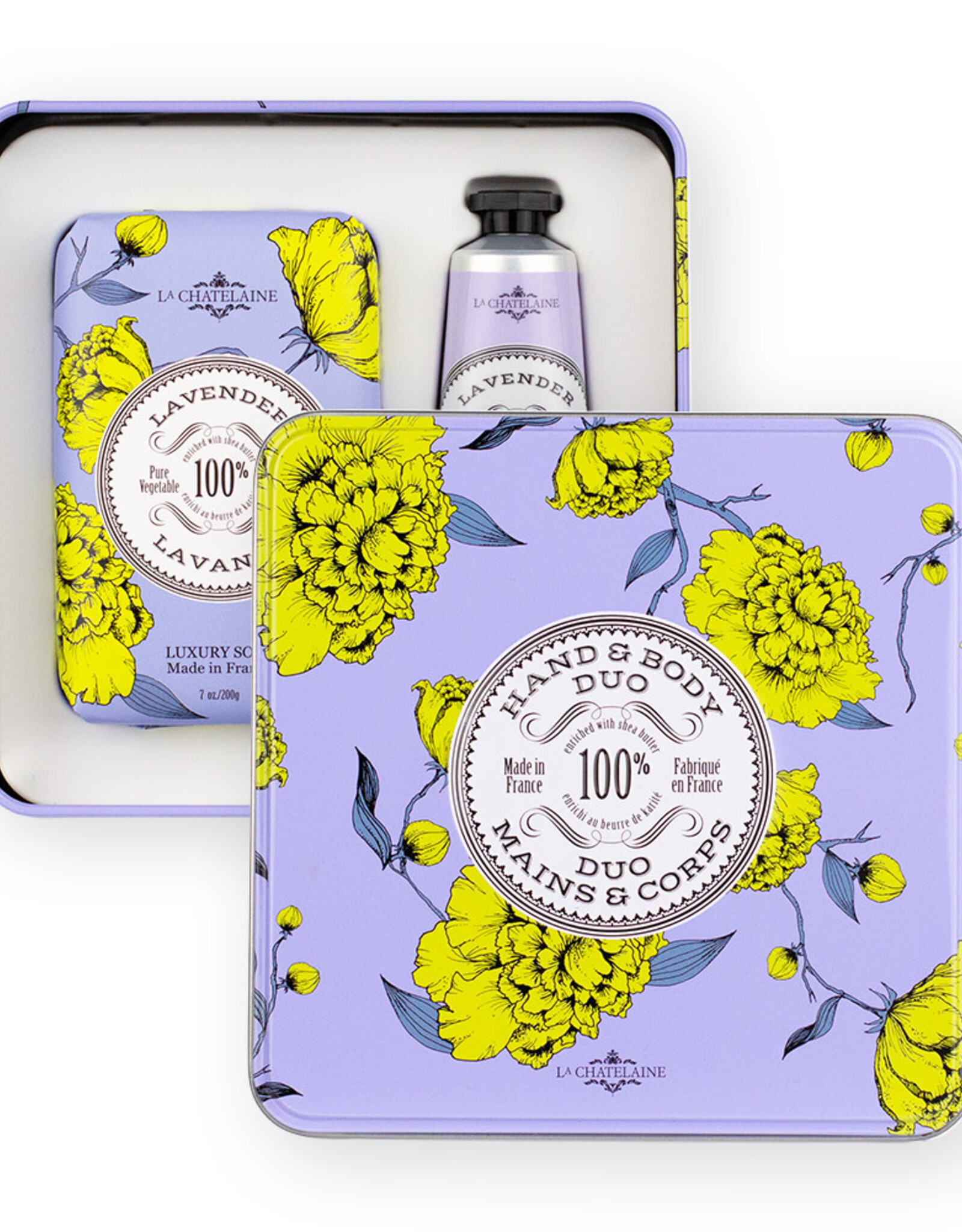 La Chatelaine Lavender Hand + Body Duo